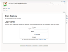 Tablet Screenshot of dokuwiki.2wojna.pl